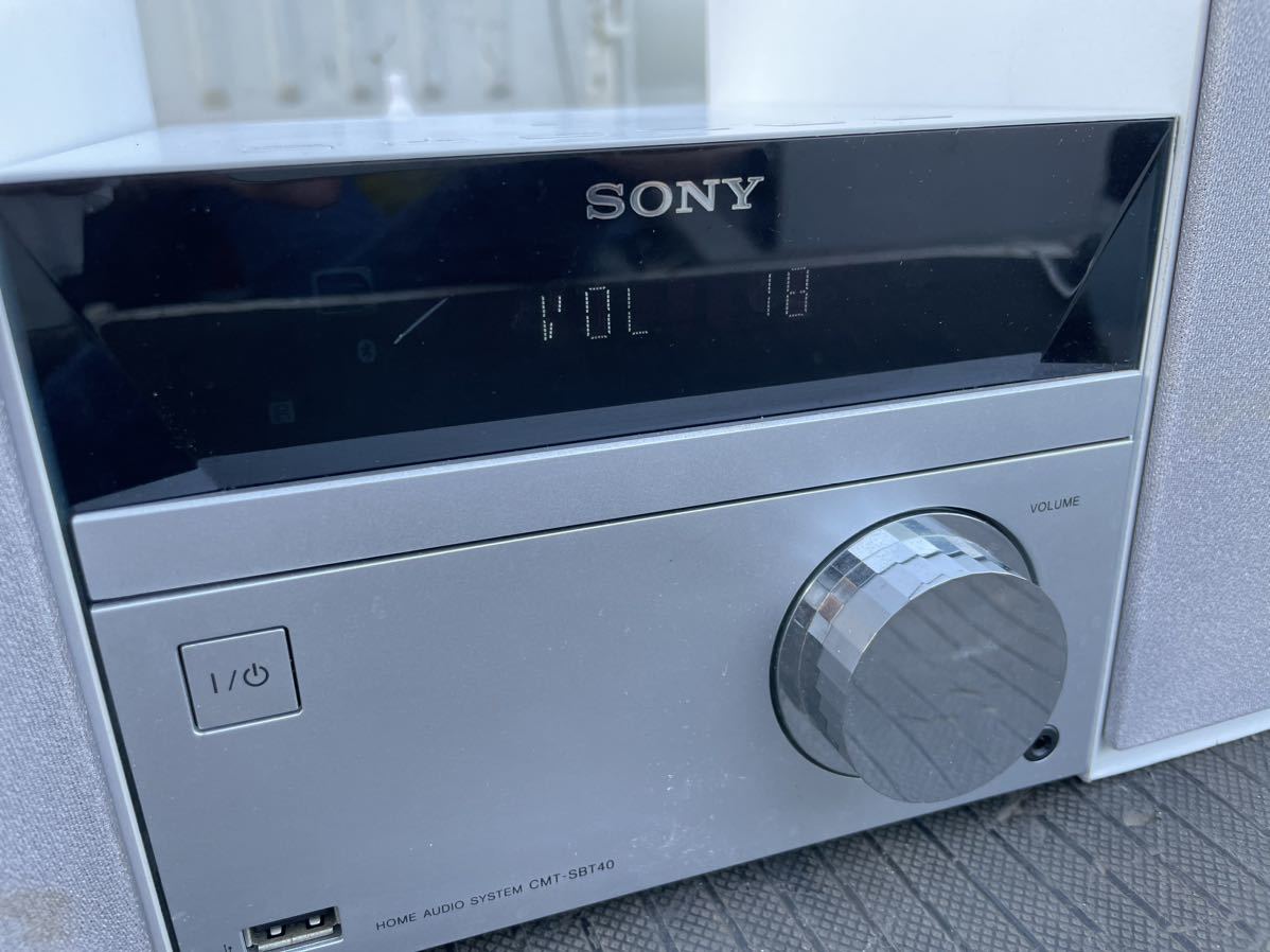 好きに 展示品 SONY CMT-SBT40 W ホワイト コンポ ソニー zppsu.edu.ph