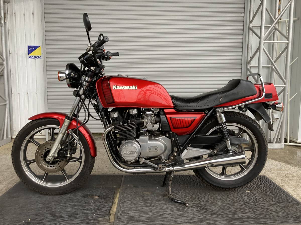 Yahoo!オークション - Z750FX3型(KZ750E)赤40704 KAWASAKI Yahoo!オークション - Z750FX3型(KZ750E)赤40704 KAWASAKI