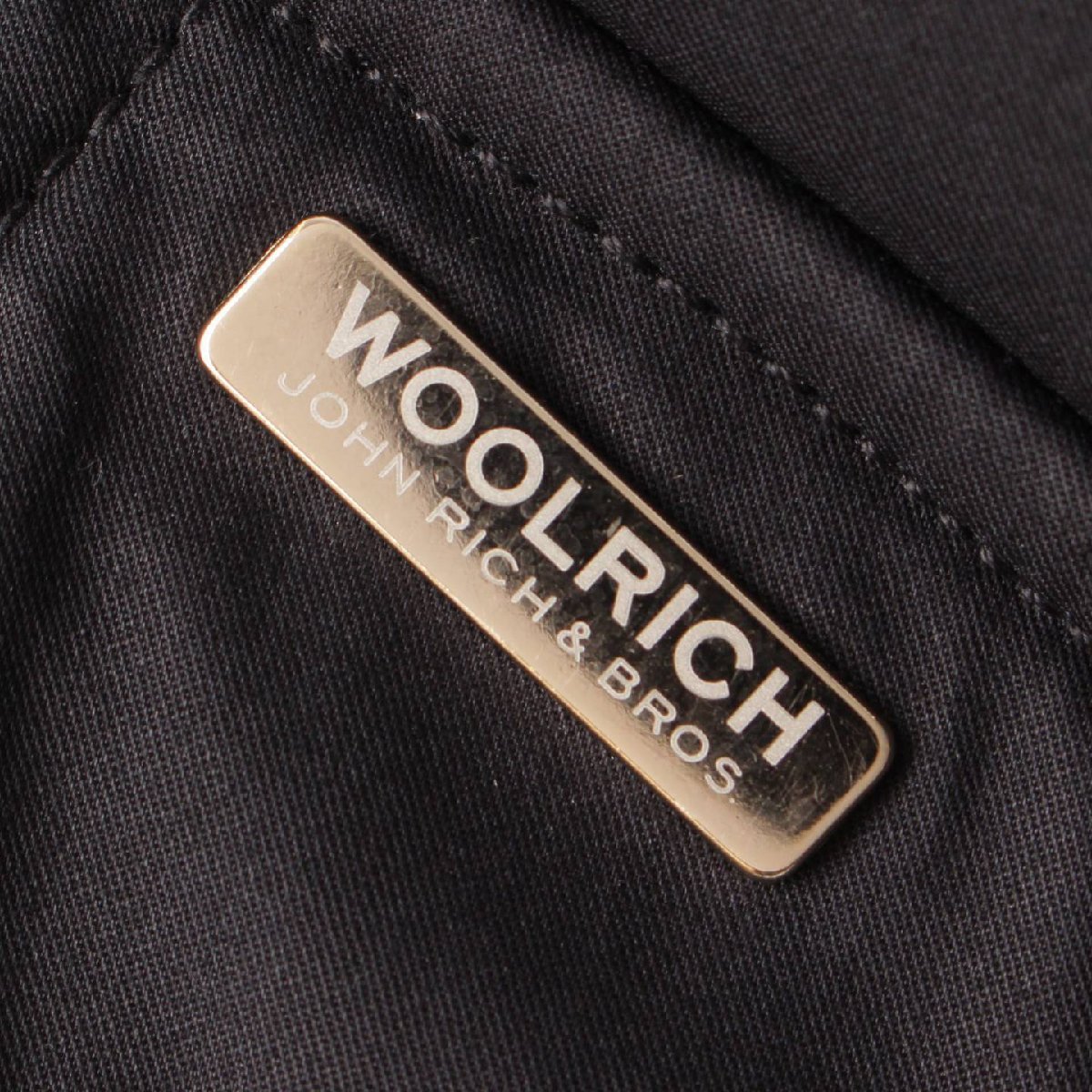 【ウールリッチ】WOOLRICH　コクーンパーカー ラビットファー付 ダウンコート WWCPS2644D ブラック S 【中古】【正規品保証】166076_画像7