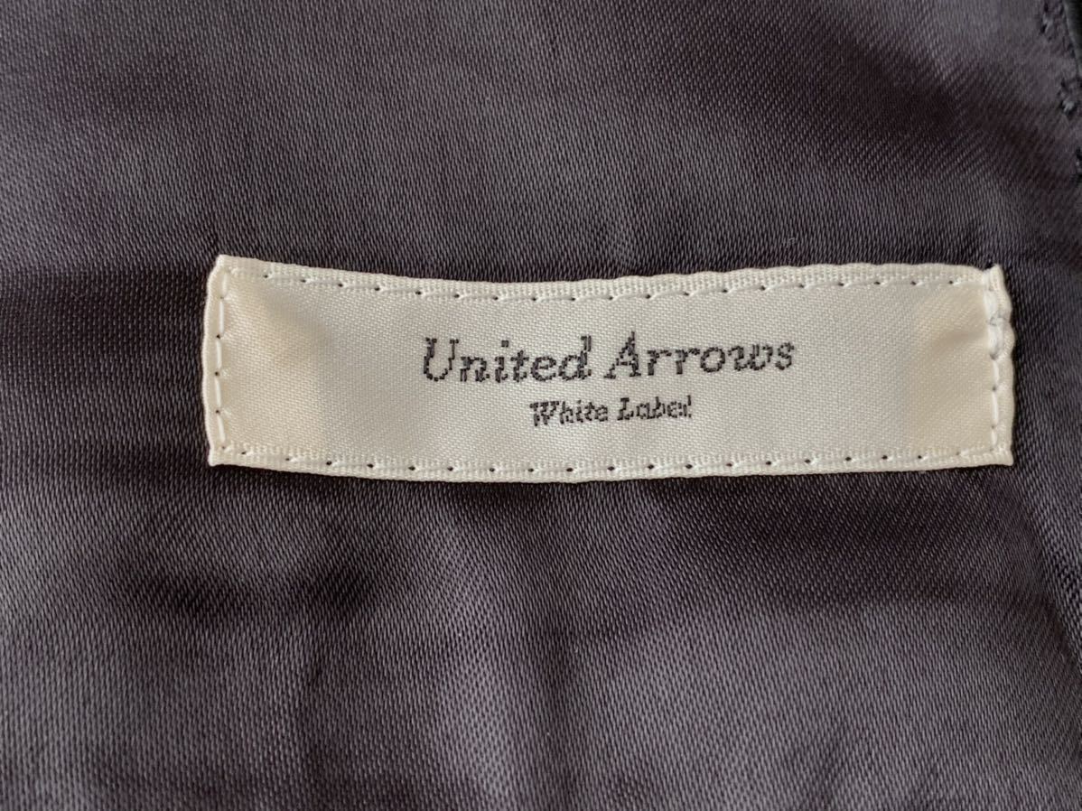 ☆送料無料☆ UNITED ARROWS ユナイテッドアローズ 古着 テーラードジャケット メンズ 3 グレー アウター トップス 中古 即決_画像8