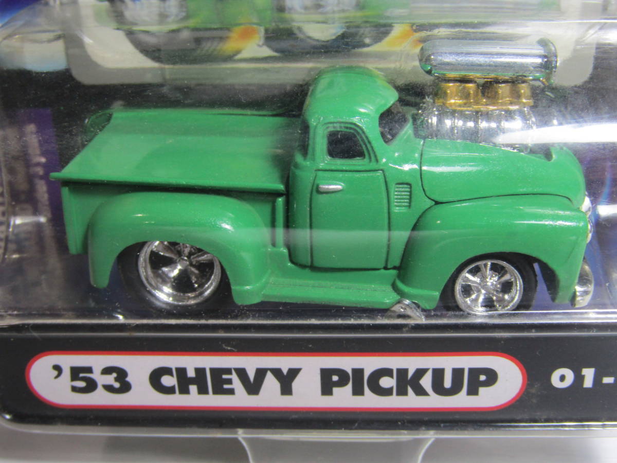 MUSCLE MACHINES 1/64 CHEVY PICK UP マッスルスーパーチャージャー マッスルマシンズ マッスルマシーン 53 TRUCK 未開封 デッド HotRod _画像8