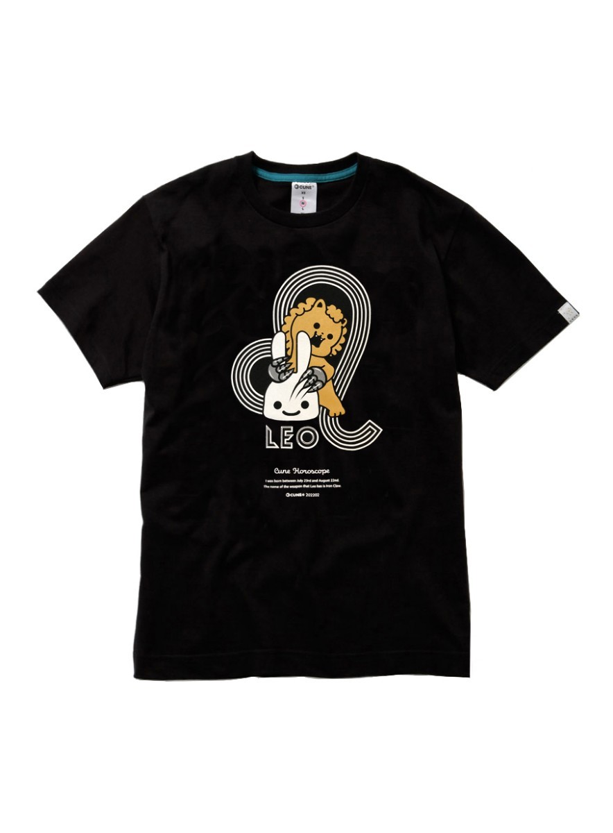 CUNE ホロスコープTee 半袖Tシャツ しし座 XL chateauduroi.co