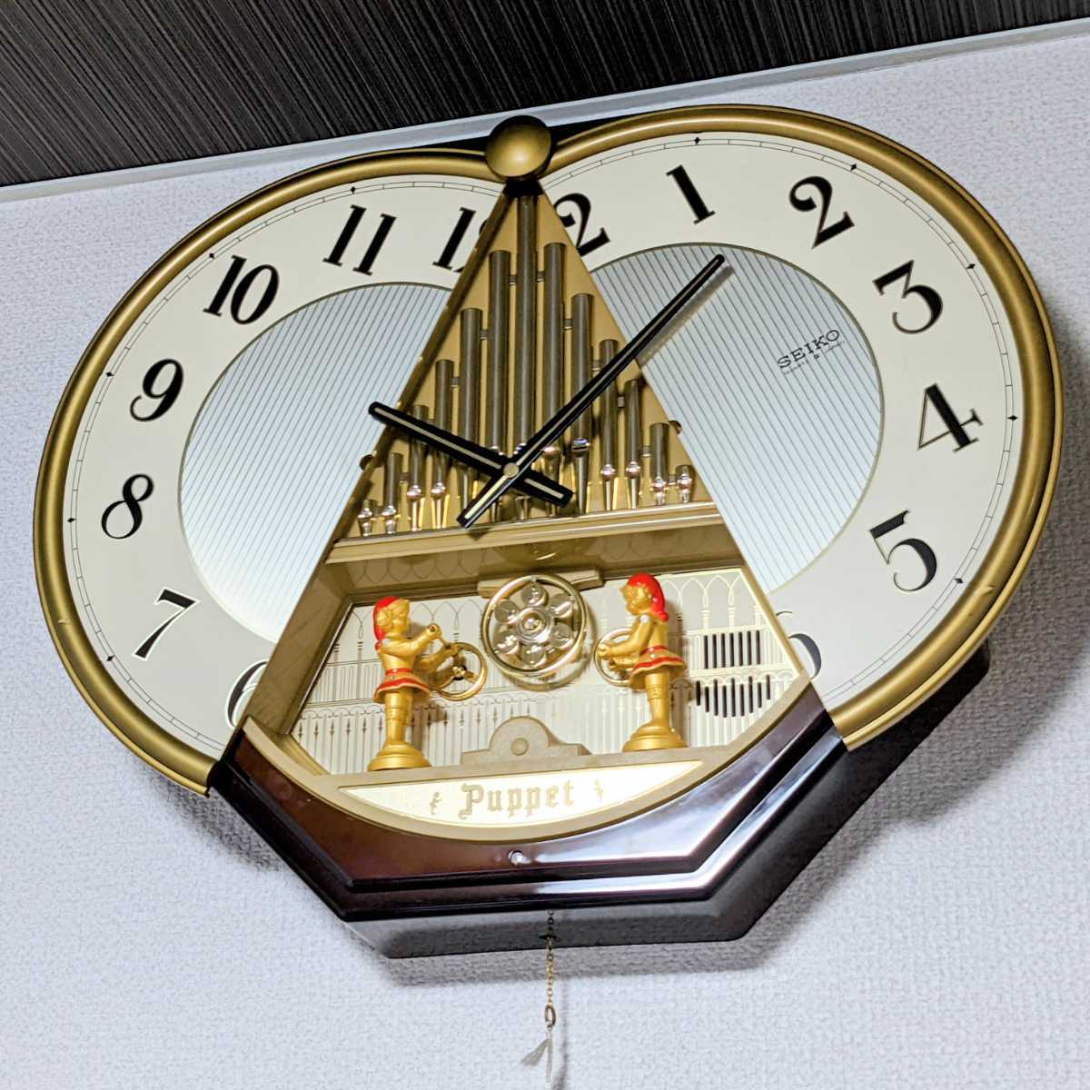 Yahoo!オークション - 【美品】SEIKO PUPPET RE504B からくり Yahoo!オークション - 【美品】SEIKO PUPPET RE504B からくり
