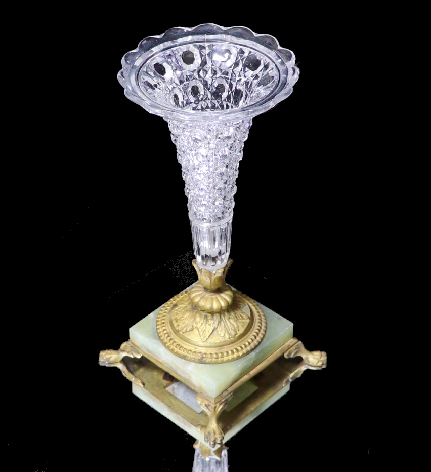 オールド・バカラ (BACCARAT) 1880年頃 美術館級 大型センターピース