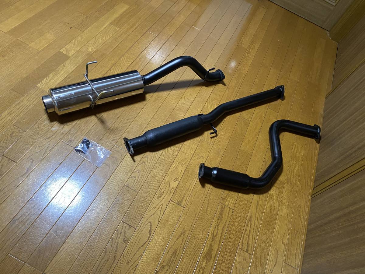 ◎絶版品◎入手困難 ホンダ インテグラ TypeR DC2 タナベ マフラー リア マフラー タイプR スペックR B18C 検索 エキマニ 98SPEC 中間_画像3