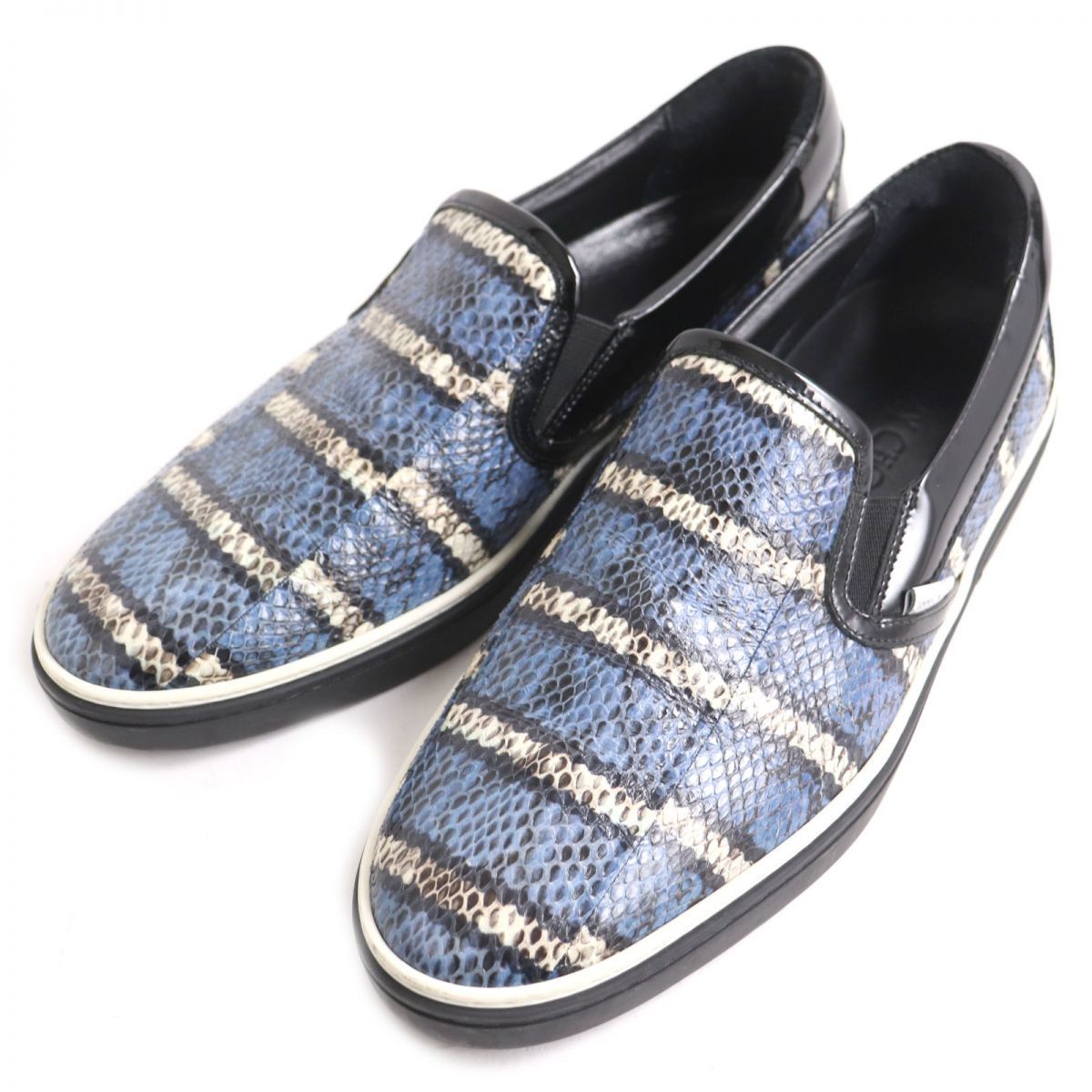 Jimmy choo スリッポン ジミーチュウ 蛇 パイソン柄 超爆安 edgy.bz