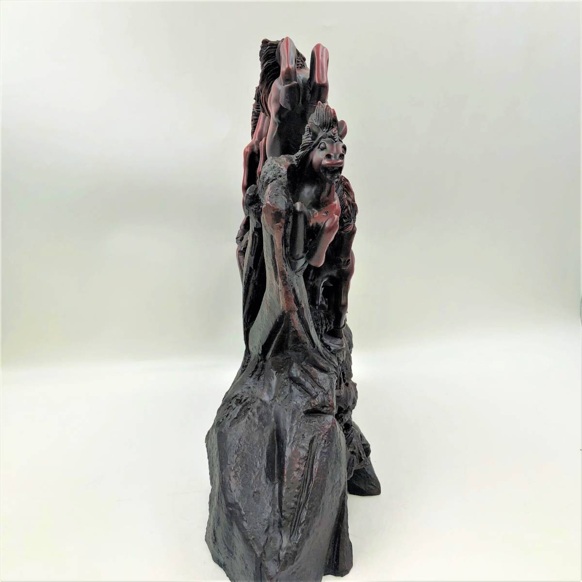 九頭馬 縁起物置物 アンティーク 骨董品 (FC282Z005HK) 風水 九頭馬 縁起物置物 アンティーク 骨董品 (FC282Z005HK) 風水