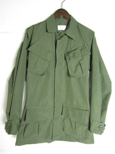 70年製　デットストック　U.S.ARMY ジャングルファティーグジャケット 5th　X-SMALL REGULAR