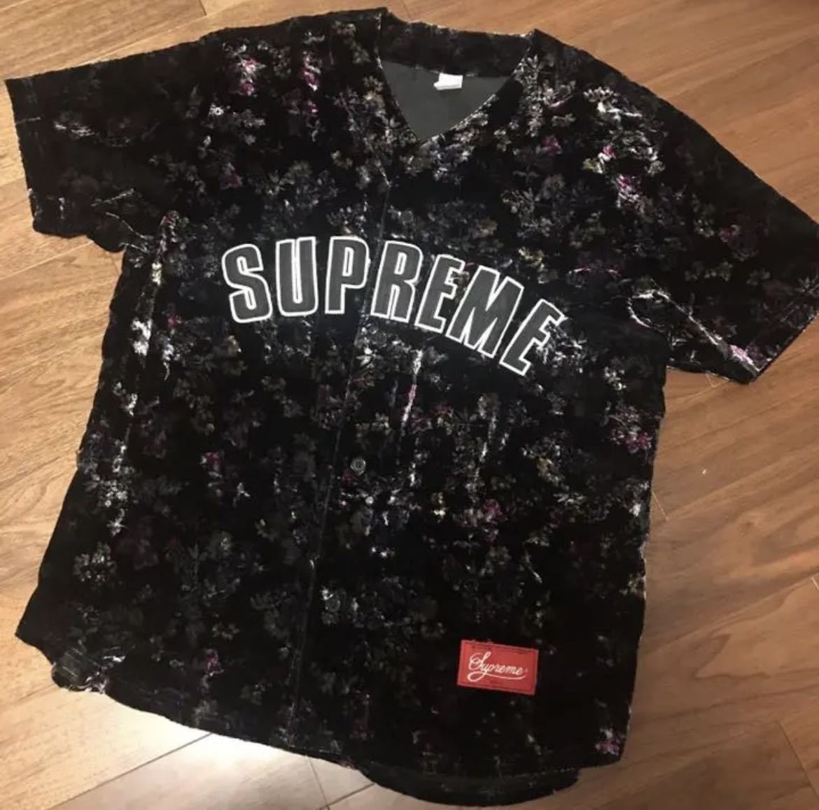 ヤフオク! - Supreme 2019AW Floral Velour