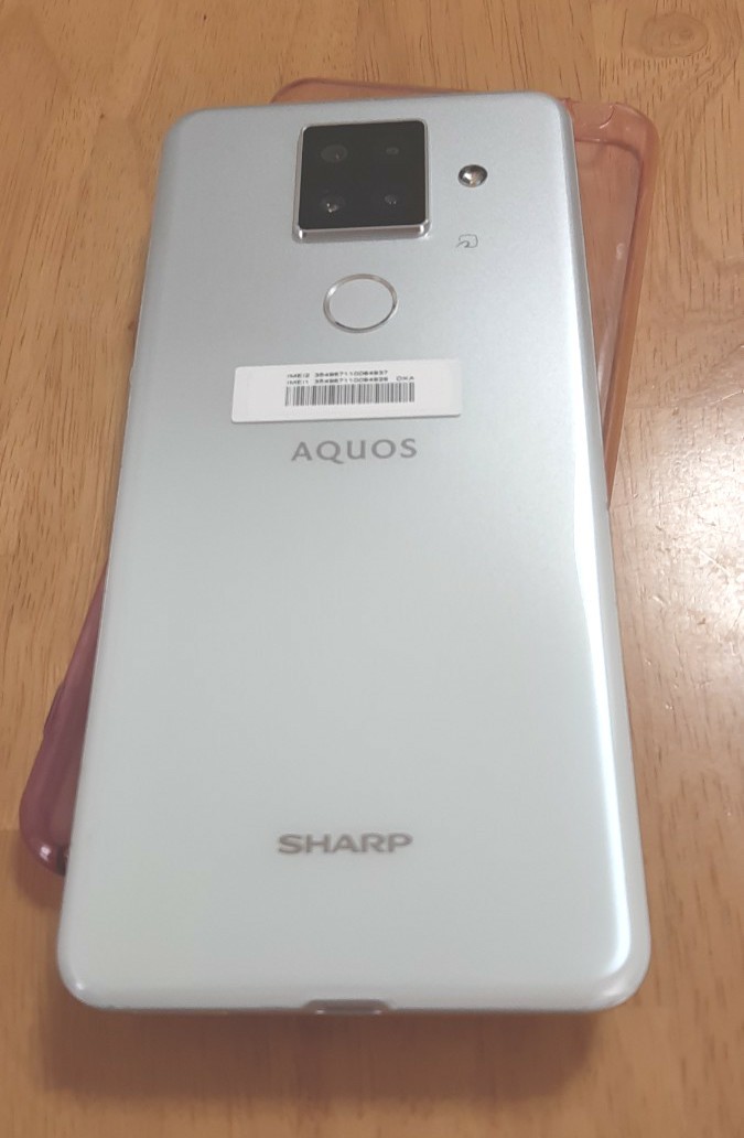 スマートフォン/携帯電話 スマートフォン本体 AQUOS sense4 plus ホワイト 128 GB SIMフリー-