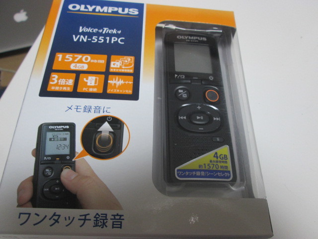 ☆最安値に挑戦 オリンパス VN-551PC ボイスレコーダー ICレコーダー