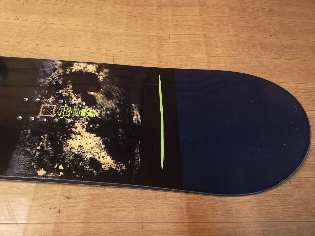 ROME SDS ROME FACTORY ROCKER 17/18 149 ローム スノーボード 板 トレイル ボウル トゥリー パーク ロッカー キャンバー_画像5