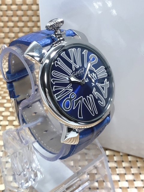 新品 GaGa MILANO ガガミラノ 腕時計 正規品 スリム 46MM クオーツ
