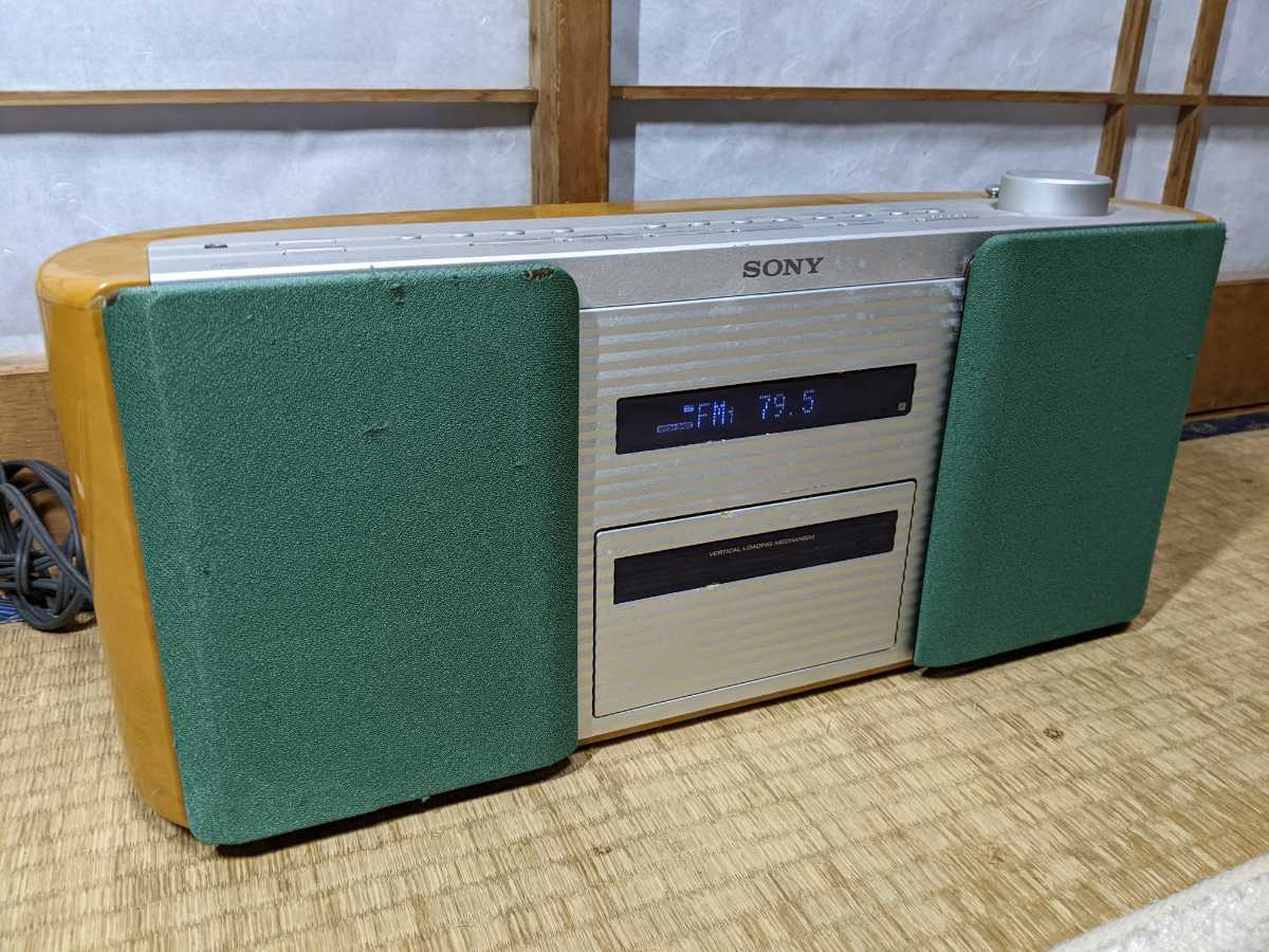  редкий SONY ZS-2000 CD радио б/у Junk 