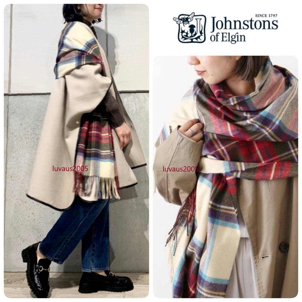 Yahoo!オークション - 22AW・完売希少◇新品 国内正規 JOHNSTONS ジ...