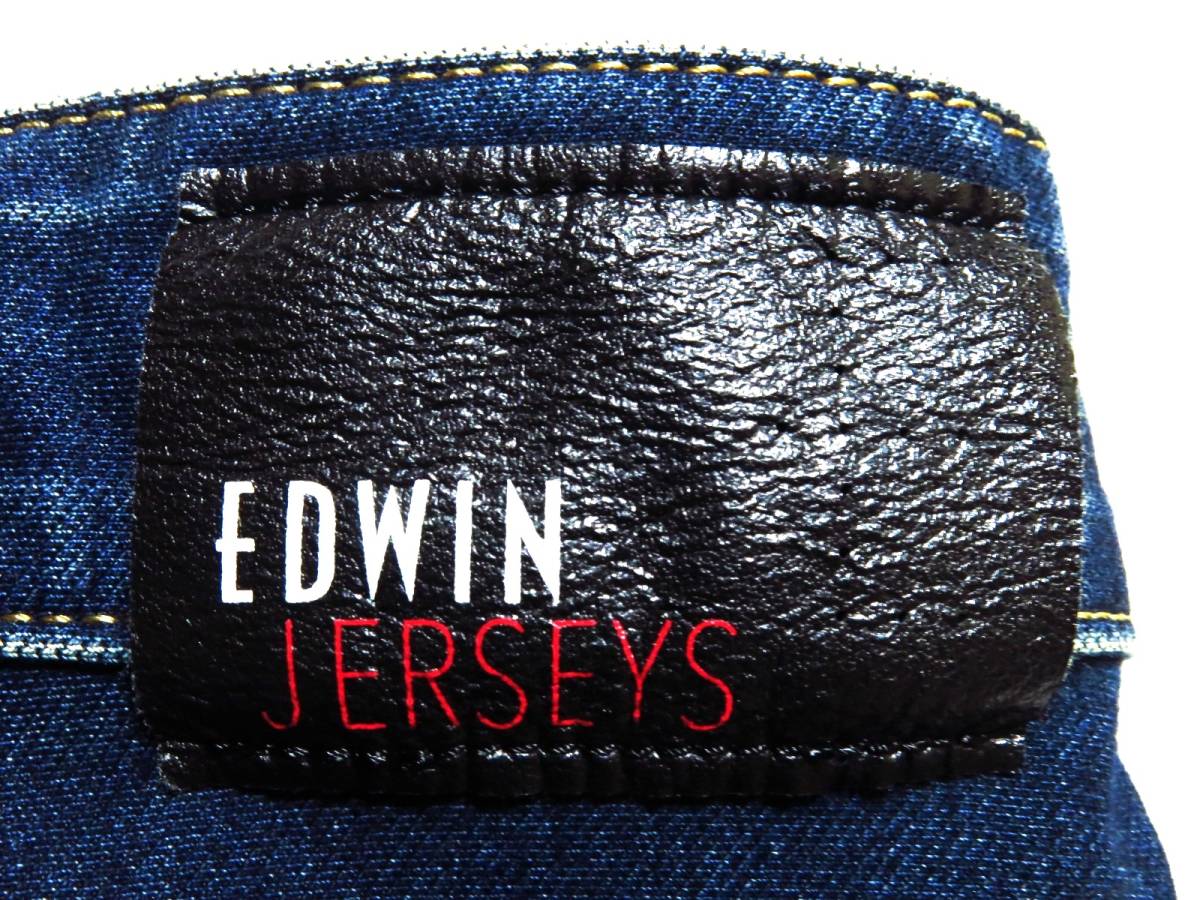 レディース　EDWIN　JERSEYS　ジャージーズ　ストレッチデニム　Sサイズ（W実寸約82cm）　※実寸W32相当　　(出品番号827)_画像7