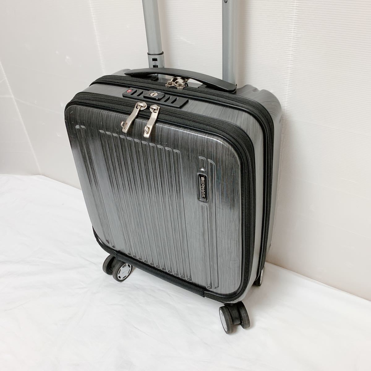 bermas スーツケース／キャリーバック 20L 機内持ち込み可能 美品-