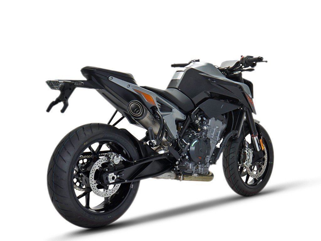 【国内在庫】SC-PROJECT SCプロジェクト S1スリップオンサイレンサー (バッフル付属 / キャタライザー対応) KTM 790 DUKE デューク '18-20_画像1