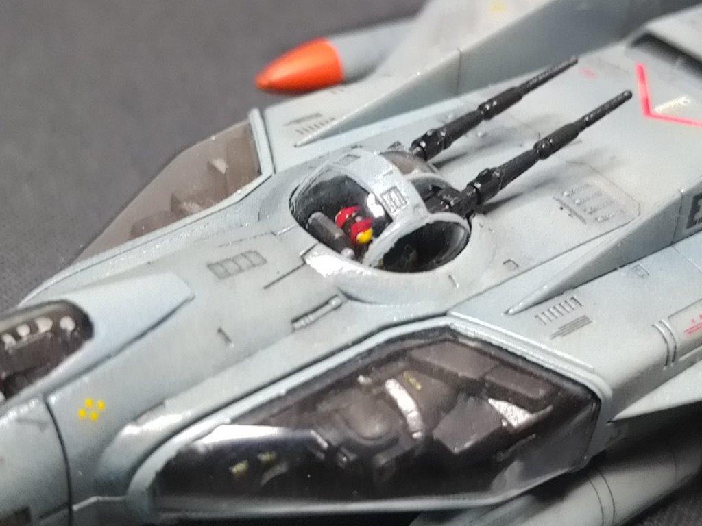 EXモデル 1/100 コスモタイガー2」塗装済み完成品 バンダイ 宇宙戦艦