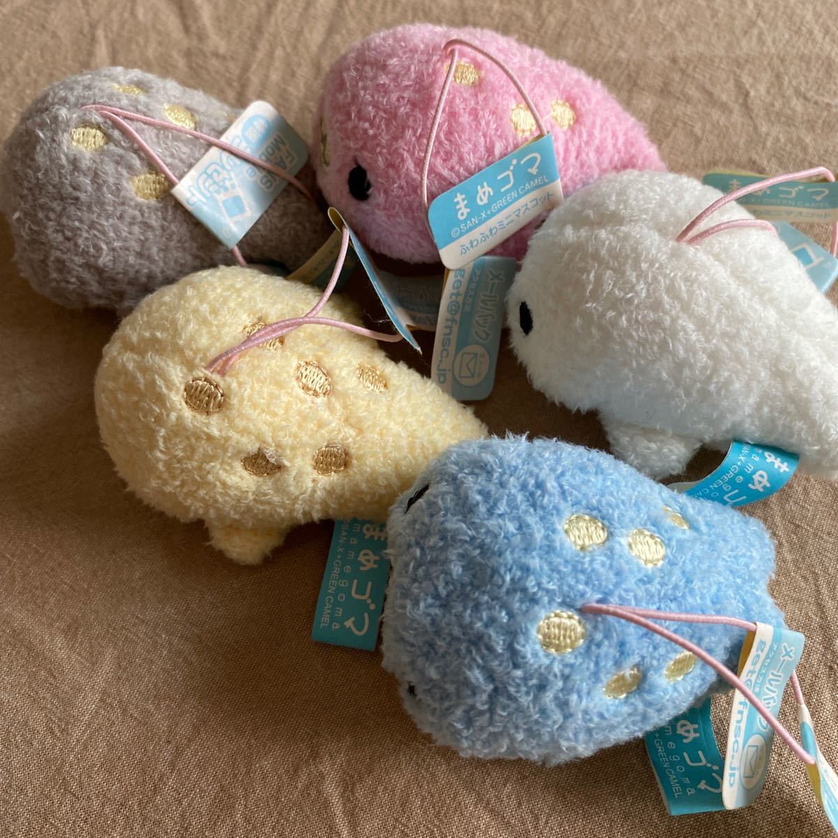まめゴマ ぬいぐるみストラップ セット|Yahoo!フリマ(旧PayPay まめゴマ ぬいぐるみストラップ セット|Yahoo!フリマ(旧PayPay