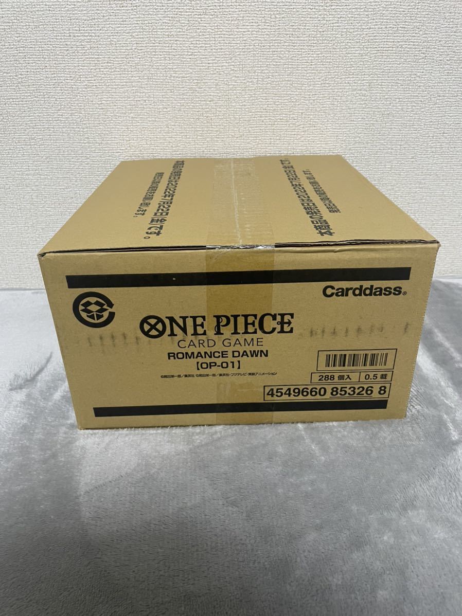 人気No.1/本体 新品未開封 ONE PIECE ROMANCE DAWN 1カートン abamedyc.com