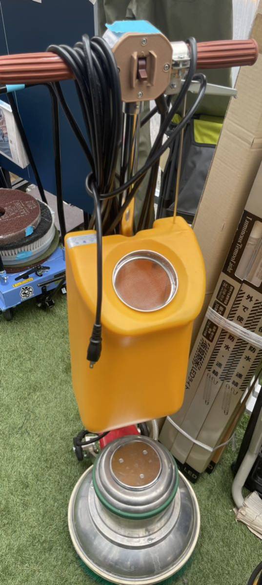 美品 【中古】 アマノ武蔵 CMP-120 エレクトリック ポリッシャー 床清掃 業務用ニ台_画像2