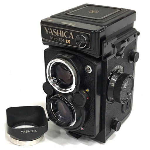1円 YASHICA Mat-124 G Yashinon 1:3.5 80mm 二眼レフ フィルムカメラ