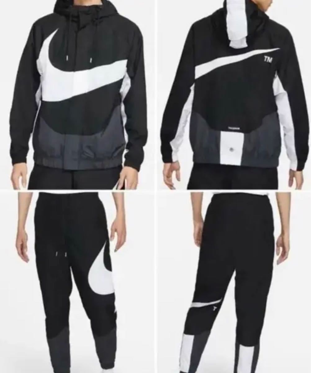 ナイキ NIKE ビッグ スウッシュ ウーブン上下 セット XXL 希少 ナイキ NIKE ビッグ スウッシュ ウーブン上下 セット XXL 希少