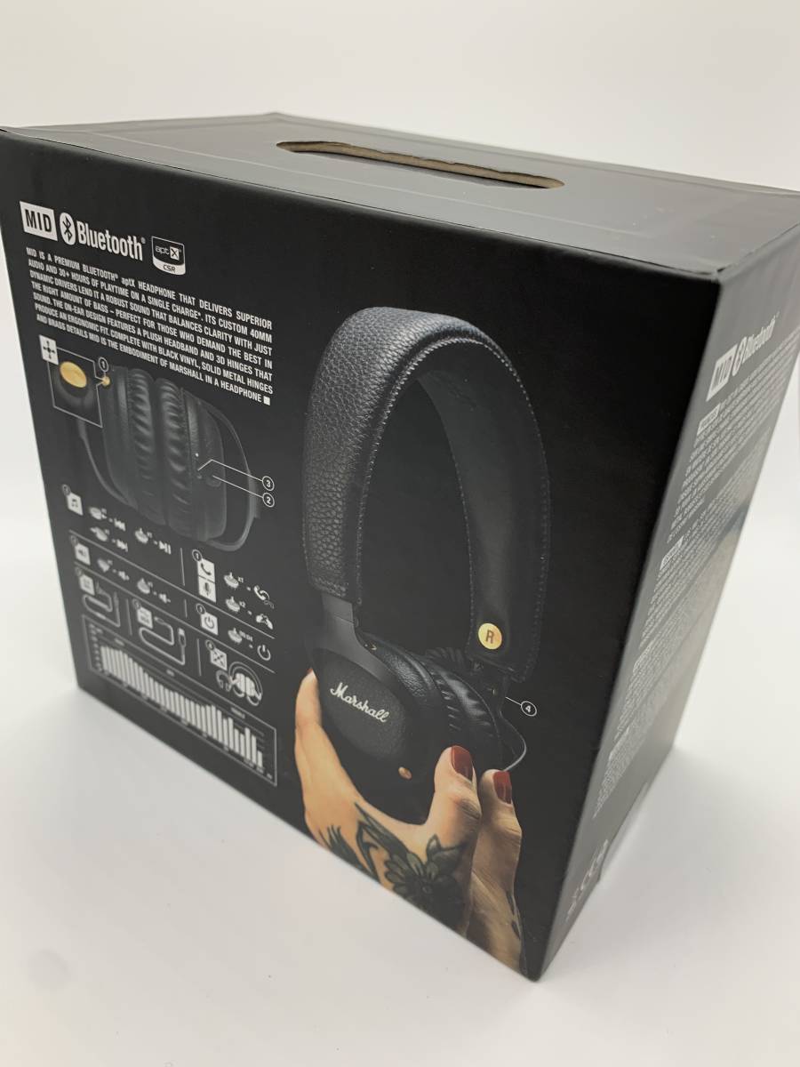 未使用 Marshall Mid Bluetooth ワイヤレスオンイヤーヘッドホン 未使用 Marshall Mid Bluetooth ワイヤレスオンイヤーヘッドホン