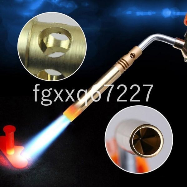 JV037:* popular gas burner torch adjustment possibility b tongue welding camp barbecue outdoor 