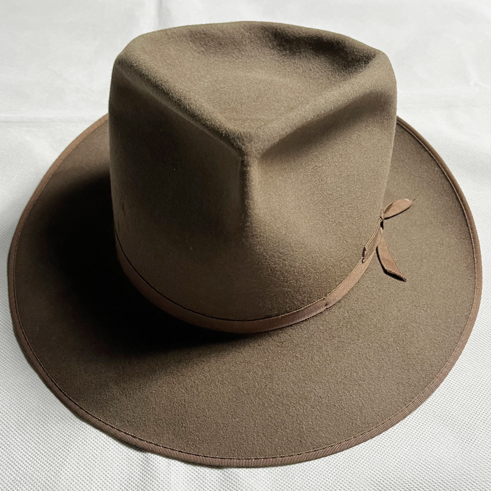 希少VITA! 40s STETSON 58CM ストラトライナー ヴィータ フェルト STRATOLINER ステットソン USA VINTAGE HAT ヴィンテージ ハット レア 着_画像2