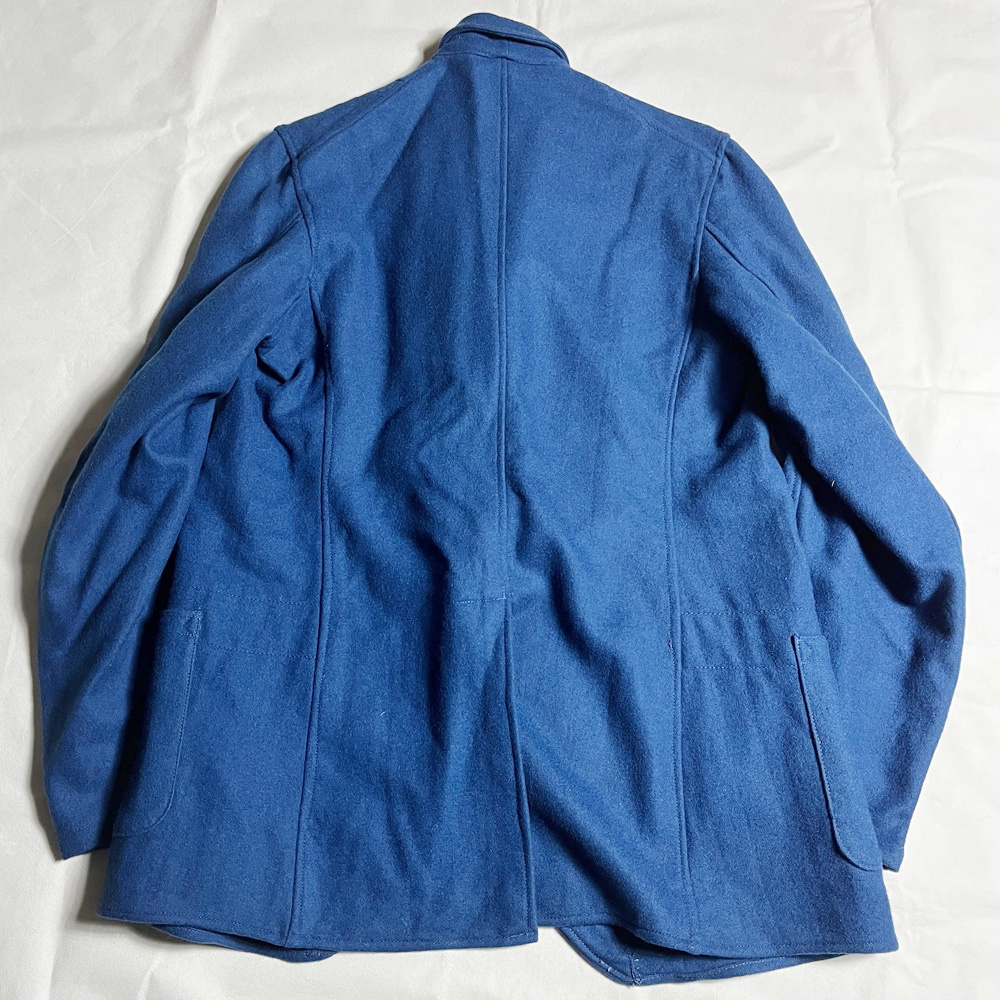 ミント! 40's イギリス軍 ホスピタル ウール ジャケット ブリティッシュアーミー british army hospital wool jacket mint サックコート 着_画像8