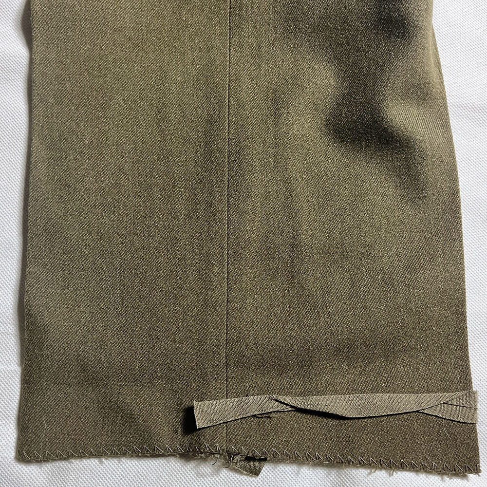 NOS! 50's フランス軍 ウール ギャバジン パンツ m52 m-52 french army wool trousers pants フレンチアーミー デッドストック dead stock_画像9