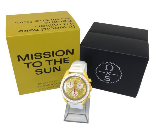 θ【開封済未使用/稼働品】OMEGA/オメガ SWATCH/スウォッチ MISSION TO