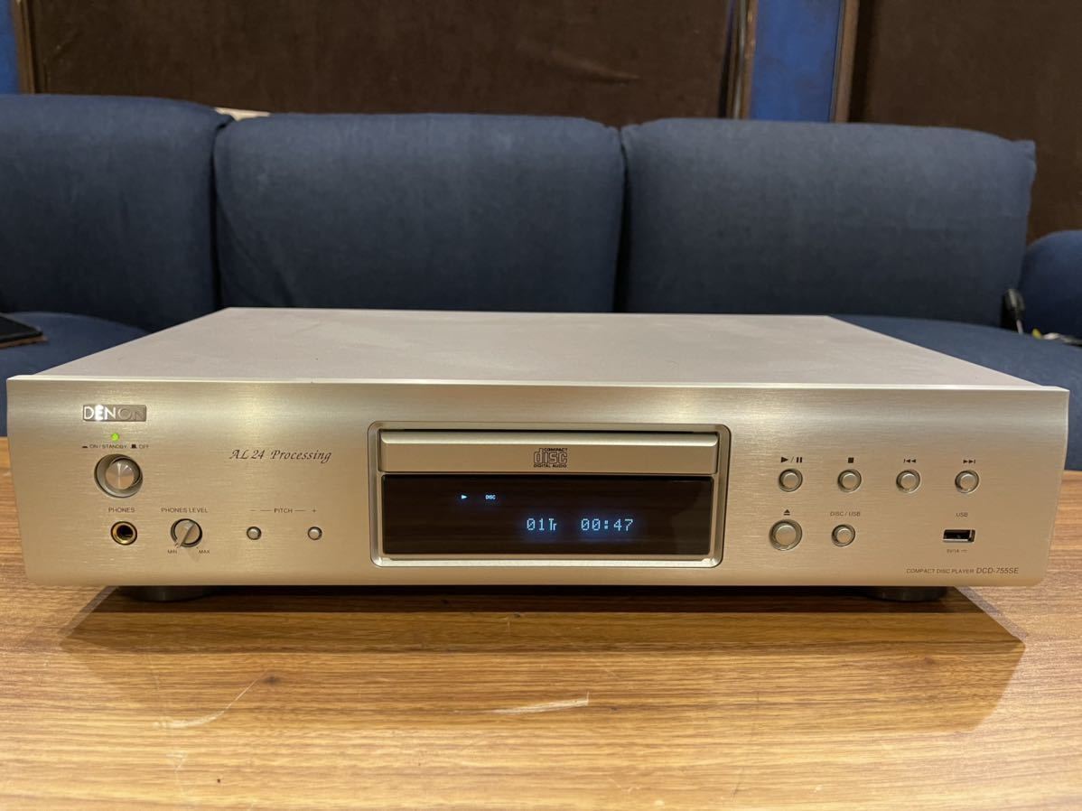 Yahoo!オークション - DENON DCD-755SE CD専用プレーヤー Yahoo!オークション - DENON DCD-755SE CD専用プレーヤー
