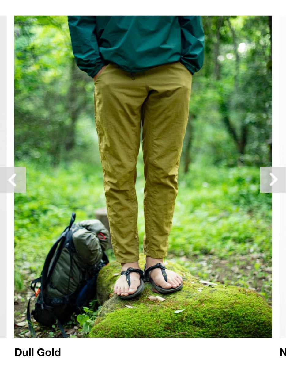 新品 山と道 5-pocket pants-