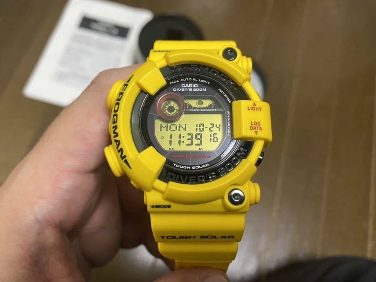 G-SHOCK 30周年限定フロッグマン GF8230E-9JR イエロー 腕時計