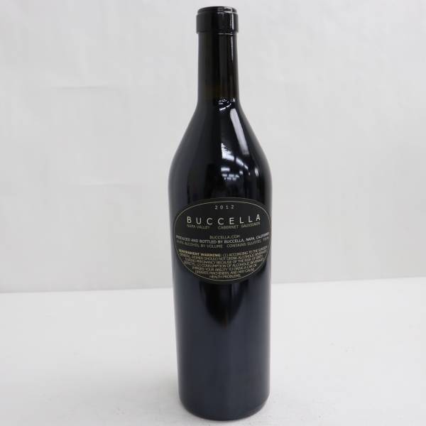 BUCCELLA(ブッチェラ)カベルネ ソーヴィニヨン 2012 14.6% 750ml