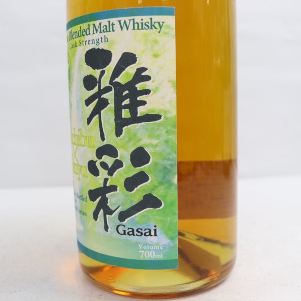 Ichiros Malt(イチローズモルト) 雅彩 秩父 × 羽生 カスクストレングス 59% 700ml N22J150074