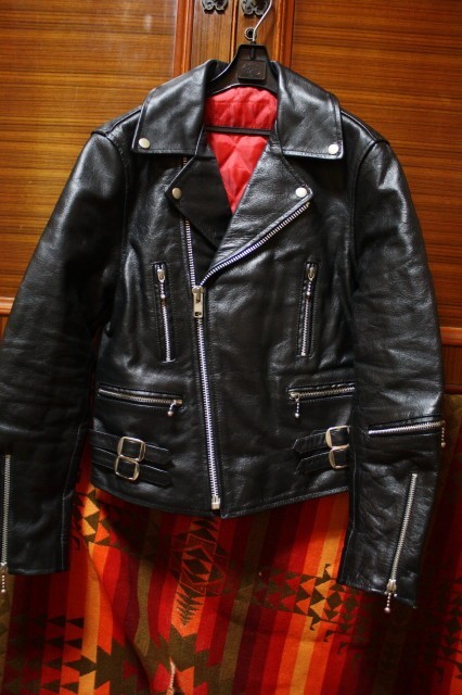 80's U.Kライダースジャケット ロンジャン ルイスレザー ビンテージ