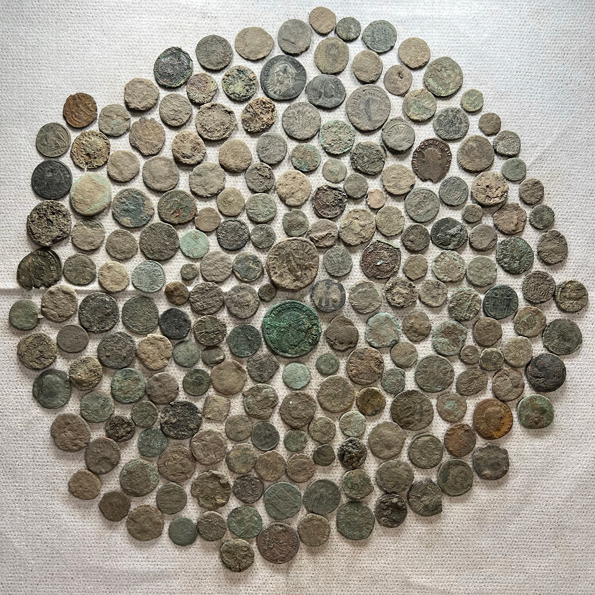 古代ローマ コイン 2枚セット - 旧貨幣