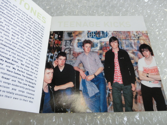 ★即決CD アンダートーンズ ベスト(1978〜82年) The Undertones Teenage Kicks アイリッシュ・パンク 国内盤 帯付き!! 検索) Ash Busted_画像4