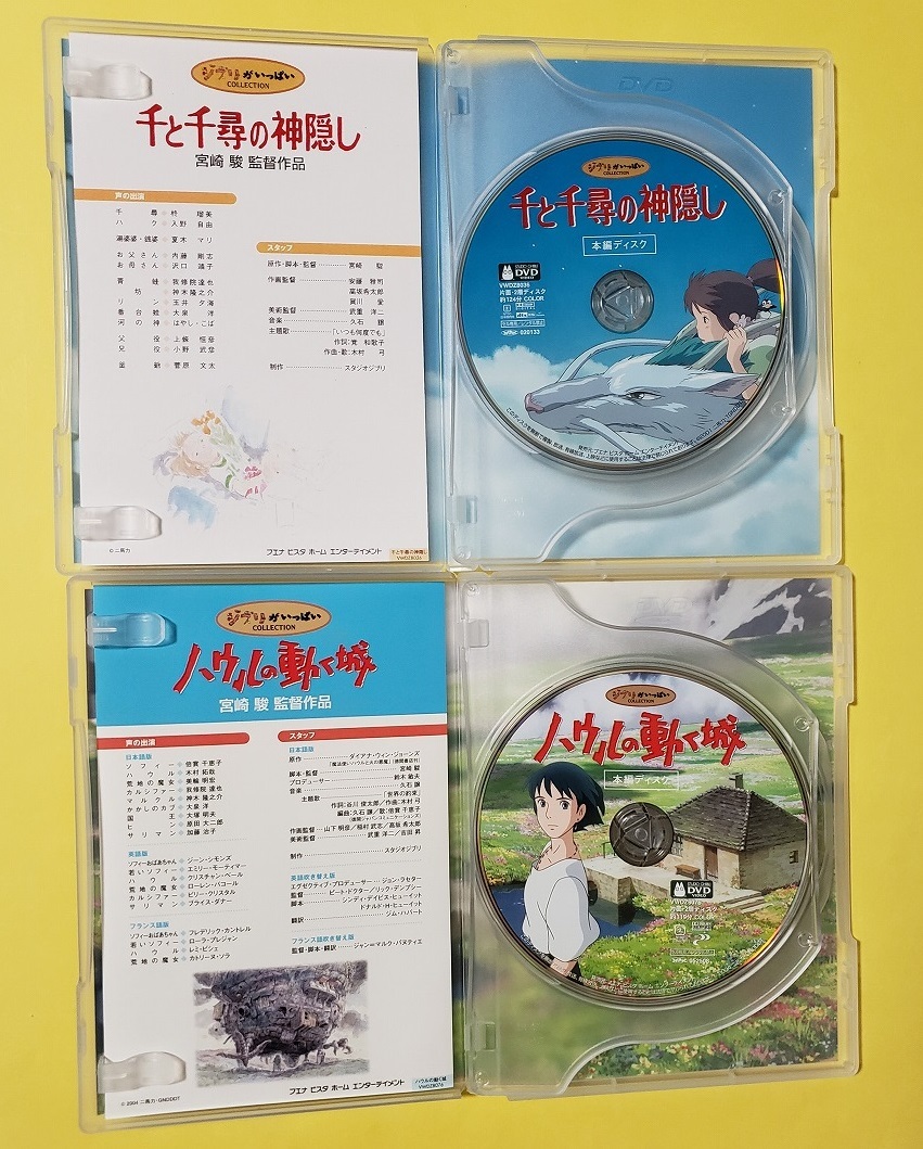 ジブリ DVD となりのトトロ 魔女の宅急便 風立ちぬ もののけ姫 天空の