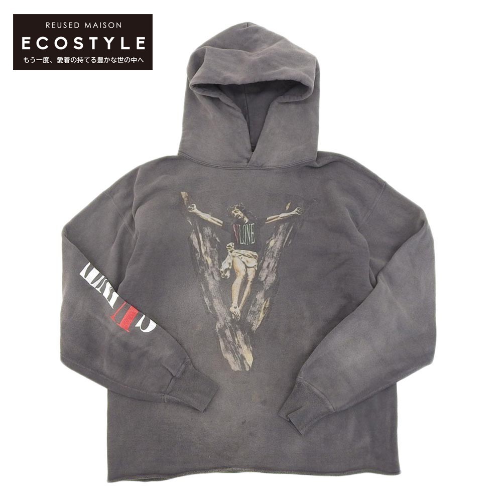美品 SAINT MICHAEL セントマイケル xVLONE SM-S22-0000-070 USED加工