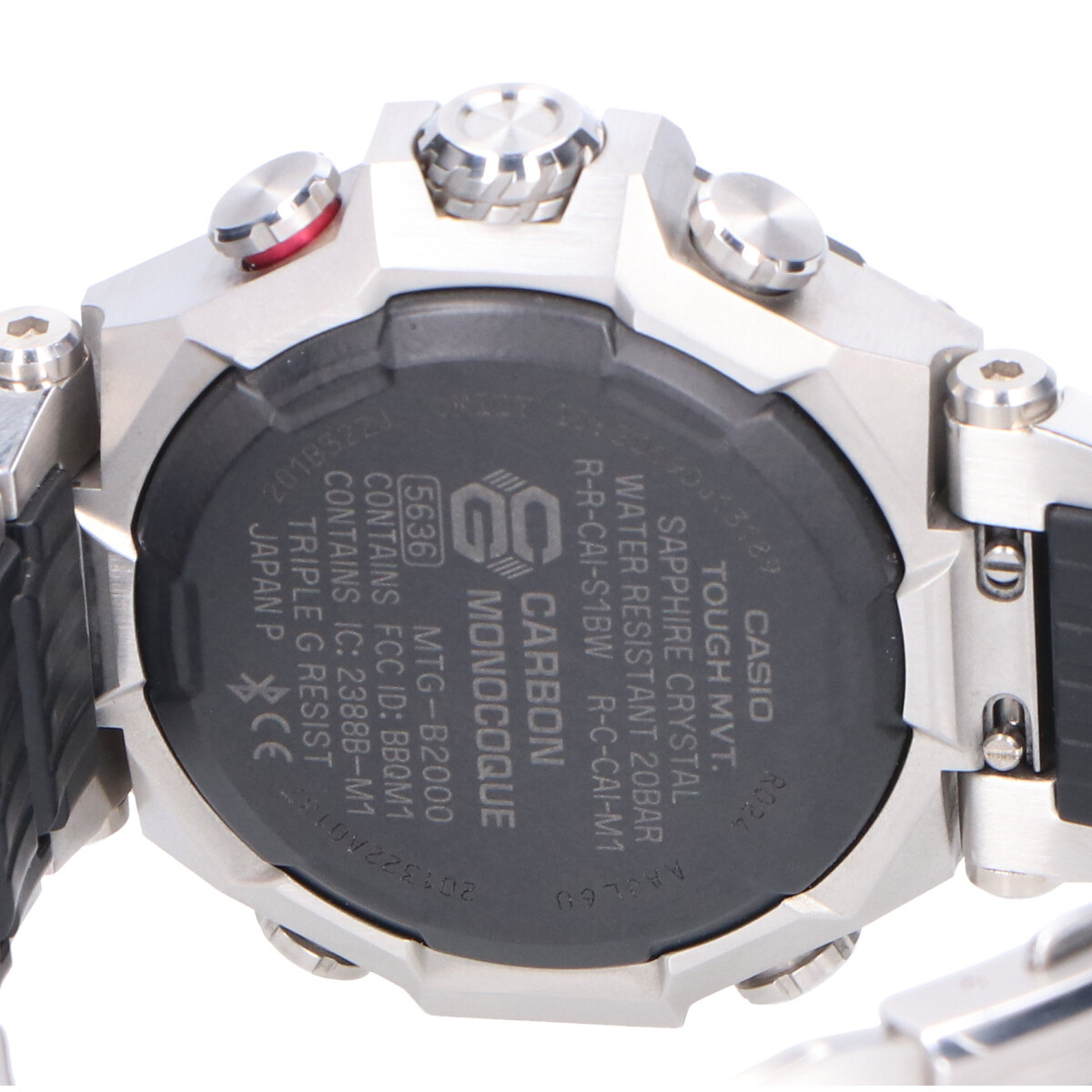 G-SHOCK ジーショック MTG-B2000D-1AJF カーボン/SS Bluetooth マルチ