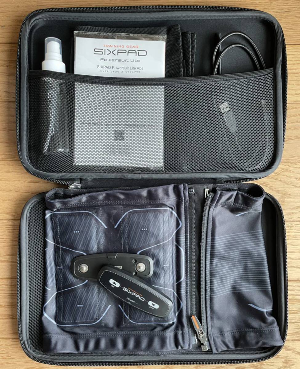 美品 シックスパッド SIXPAD Powersuit Lite Abs Sサイズ シックス