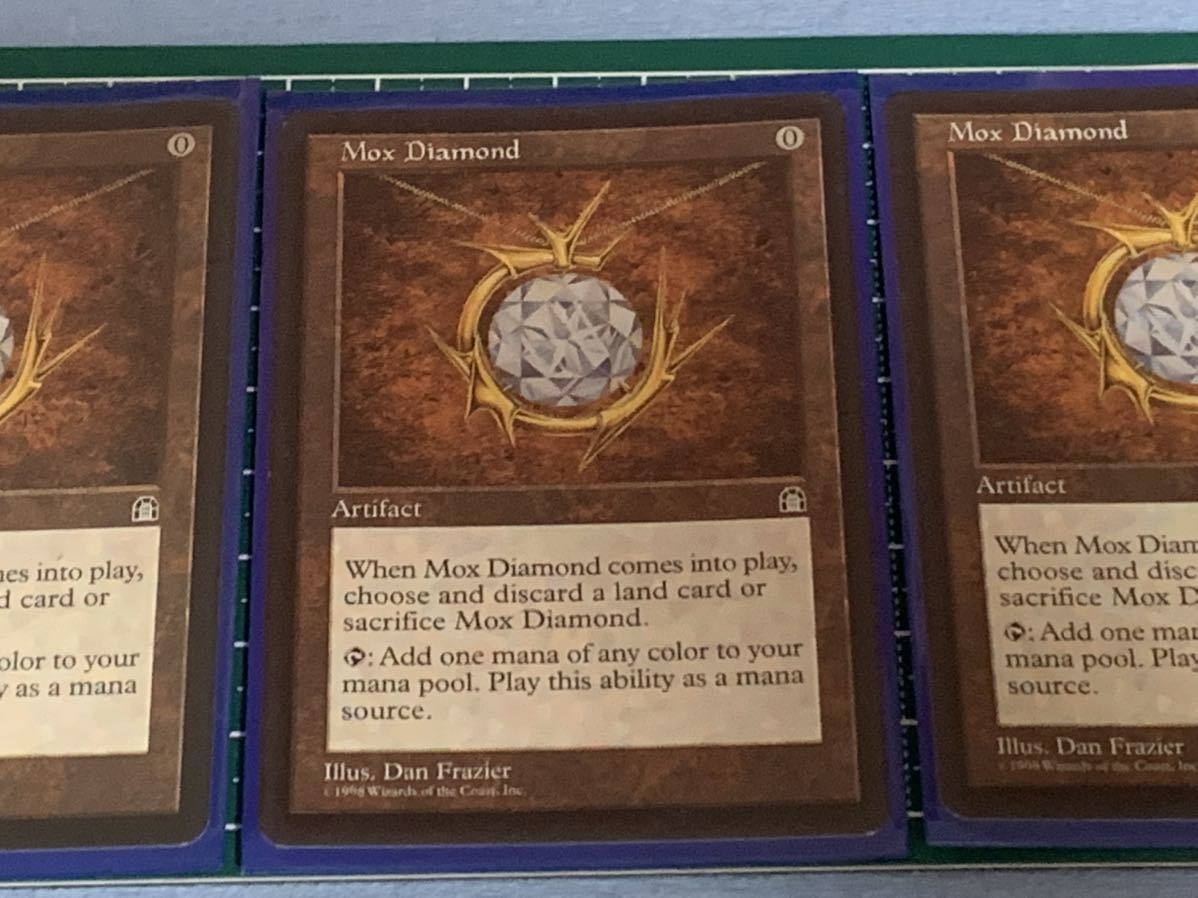 MTG モックス・ダイアモンド Mox Diamond STH ストロングホールド 茶 R