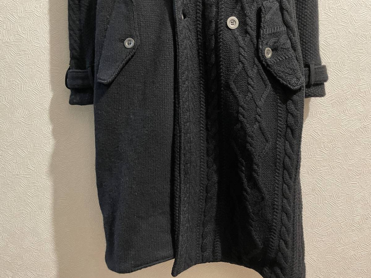 ◯ Y's Yohji Yamamoto ヨウジヤマモト スイッチニット トレンチコート