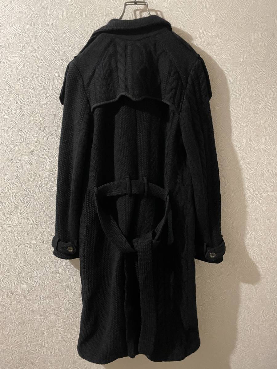 ◯ Y's Yohji Yamamoto ヨウジヤマモト スイッチニット トレンチコート