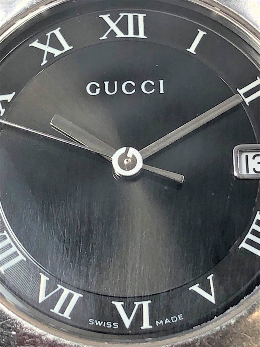 ★ GUCCI グッチ YA055302 Gクラス 腕時計 メンズ 文字盤ブラック 【9429】_画像2